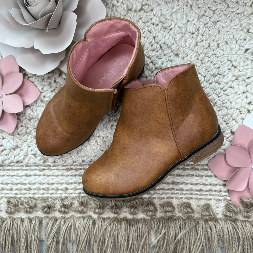 Brown Ankle Boots for Kids